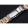 Rolex Plated Yellow Gold and Stainless Steel Link Bracelet 622485