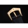 Patek Philippe Swiss Calatrava Ribbed Bezel White Dial Black Leather Strap 7642