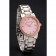 Burberry The City Pink Dial Rose Gold Diamond Bezel Stainless Steel Case Two Tone Bracelet