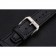 IWC Black Leather Bracelet 622606