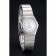 Swiss Lady Omega Constellation Stainless Steel Bracelet Silver Dial 80290