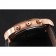 Patek Philippe Chronograph White Dial Blue Markings Rose Gold Case Black Leather Strap