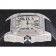Swiss Cartier Santos Silver Bezel with Diamonds and Black Leather Strap sct47 621531