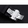 U-Boat 1001 Red On Black Dial Stainless Steel Case Rubber Bracelet 622712