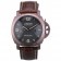 Panerai Luminor Brown Leather Strap Black Dial 80161