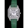 Cartier Santos 100 Diamond Silver Bezel 621914