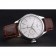 Rolex Cellini White Dial Stainless Steel Case Brown Leather Bracelet 622723