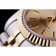 Rolex Datejust Gold Dial Ribbed Bezel 7450
