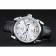 Patek Philippe Complications Chronograph White Dial Silver Case Black Leather Bracelet 1454237