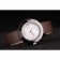 Hermes Classic MOP Dial Brown Leather Strap