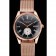 Patek Philippe Calatrava Small Seconds Black Engraved Dial Rose Gold Case And Bracelet
