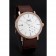 Piaget Altiplano Diamond Gold Case White Dial Brown Leather Bracelet 622627