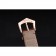 Patek Philippe Calatrava White Dial Diamond Numerals Rose Gold Case Brown Leather Strap 622834