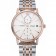 Piaget Altiplano White Dial Rose Gold Case Two Tone Stainless Steel Bracelet 1454231