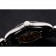 Swiss Patek Philippe Calatrava Black Openworked Dial Diamond Bezel Stainless Steel Case And Bracelet