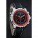 Breilting Bentley Supersports Black And Red Dial Black Leather Bracelet 622430