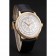 Swiss Patek Philippe Multi-Scale Chronograph White Dial Gold Case Black Leather Strap