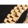 Swiss Rolex Lady-Datejust Champagne Dial Diamond Bezel Gold Bracelet 1454095