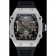 Richard Mille Tourbillion Rafael Nadal RM27-01 Silver Case Black Rubber Bracelet 1454254