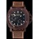 Panerai Luminor Submersible Black Dial Brown Case Brown Leather Strap