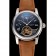 Patek Philippe Grand Complications GMT Moonphase Tourbillon Black Dial Stainless Steel Case Brown Suede Leather Strap 1453822