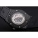 Hublot Classic Fusion Diamond Skull Dial Black Steel Case Black Leather Strap 622815
