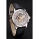 Swiss Piaget Altiplano Skeleton Dial With Diamonds Stainless Steel Case Black Leather Strap