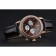 Omega De Ville Chronograph Brown Dial Gold Diamond Case Brown Leather Bracelet 622457