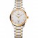 Swiss Longines Master White Dial Diamond Hour Markers Two Tone Stainless Steel Bracelet 1453930