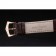 Patek Philippe Swiss Calatrava Ribbed Bezel Grey Dial Brown Leather Strap 7650