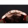 Swiss Panerai Luminor Marina Black Dial Rose Gold Case Red Leather Strap