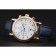 Omega Seamaster Vintage Chronograph White Dial Blue Hour Marks Gold Case Blue Leather Strap