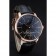 Vacheron Constantin Tourbillion Power Reserve Black Dial Gold Case Black Leather Bracelet 1454271