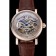 Patek Philippe Grand Complications Gray Skeleton Dial Rose Gold Case Brown Leather Strap 1453807