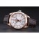 Omega Seamaster Planet Ocean GMT White Dial Rose Gold Case Brown Leather Band 622400