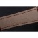 Patek Philippe Calatrava Date White Embossed Dial Stainless Steel Case Brown Leather Strap