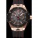 Hublot Big Bang Ferrari Silver Dial Carbon Bezel Gold Case Black Leather Strap 622769