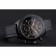 Tudor Fastrider Black Shield Black Dial Gold Markings Black Case Black Rubber Strap