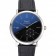 Piaget Altiplano Silver Case Black Dial Black Leather Bracelet 622629