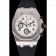 Swiss Audemars Piguet Royal Oak Offshore White Dial Stainless Steel Case Black Rubber Strap 622853