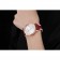 Burberry The City Classic Diamonds Case Silver Dial Red Bracelet 622570