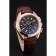 Omega Seamaster Aqua Terra Chronograph Teak-Black Dial Brown Leather Bracelet 622531