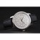 Swiss Patek Philippe Multi-Scale Chronograph White Dial Stainless Steel Case Black Leather Strap