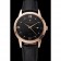 Vacheron Constantin Patrimony Chronometre Royal Black Dial Rose Gold Case Black Leather Strap