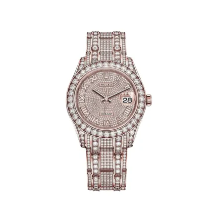 Rolex Datejust Replica Pearlmaster 86405RBR Diamond Paved
