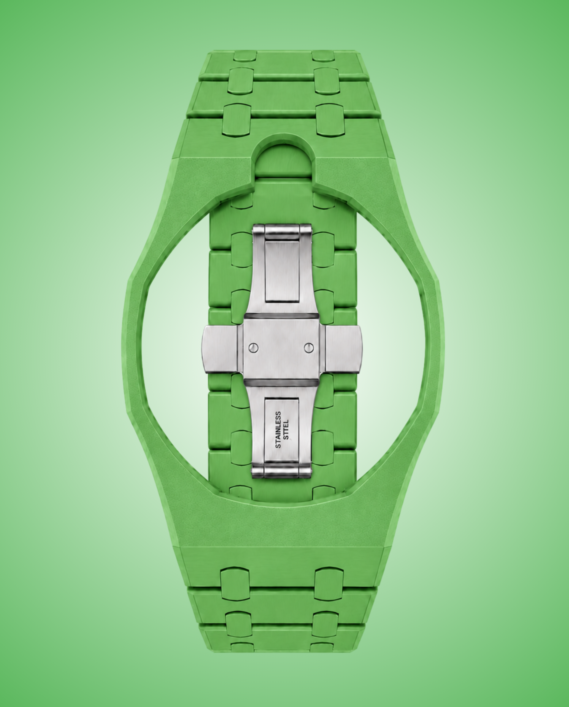 uxhojyr1lvi.png Royal Pop Ceramic Bracelet - GREEN EIGHT | CONTRAST - Image 1