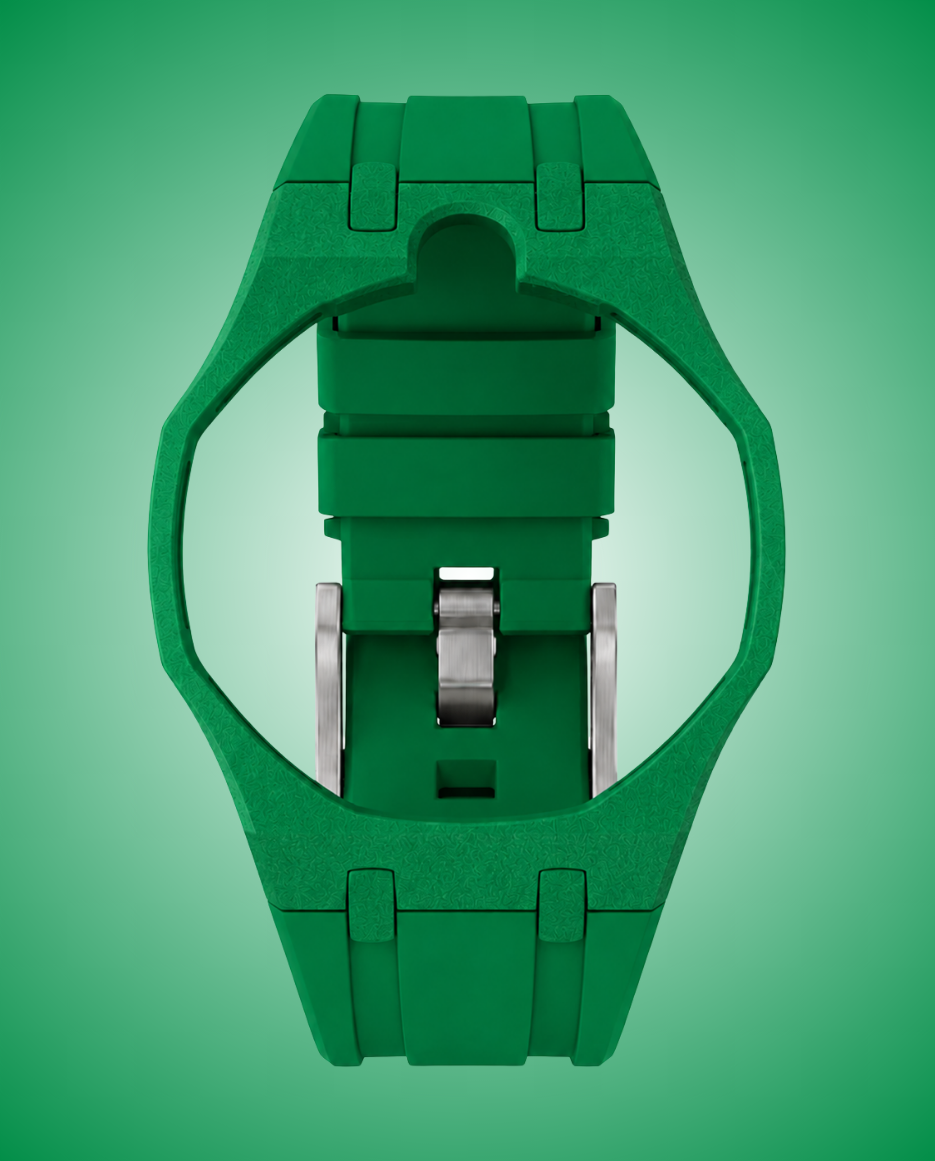 geldkypzbzo.png Royal Pop Silicone Bracelet - GREEN EIGHT - Image 1