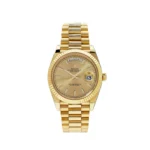 Replica Rolex Day-Date 40 Yellow Gold Champagne Dial 228238