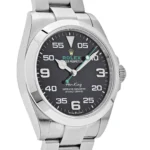 Rolex Air-King Replica 126900 Stainless Steel Black Dial - Image 4