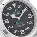 Rolex Air-King Replica 126900 Stainless Steel Black Dial - Image 5